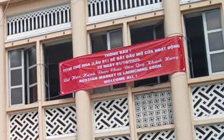 Chợ Nga tiến vô khu trung tâm Sài Gòn