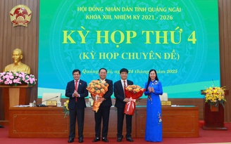 Ông Đỗ Tâm Hiển và ông Nguyễn Công Hoàng làm Phó chủ tịch UBND tỉnh Quảng Ngãi