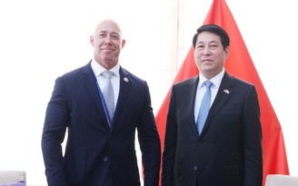 Chủ tịch nước Lương Cường tiếp các nghị sĩ Mỹ