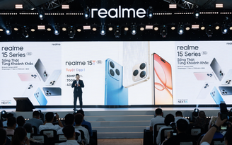 Trình làng smartphone realme 15 series, trang bị hệ thống AI mạnh mẽ