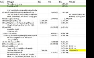 TP.HCM kiểm tra khoản thu, vận động tài trợ, xử lý nghiêm hiệu trưởng nếu sai phạm
