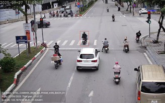 Camera AI phát hiện hơn 700 trường hợp vi phạm giao thông trong 24 giờ