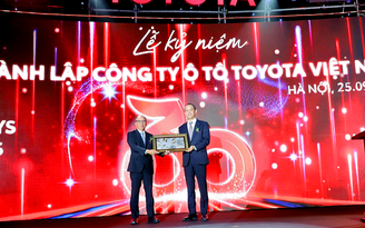 Những dấu ấn làm nên hành trình 30 năm rực rỡ của Toyota Việt Nam
