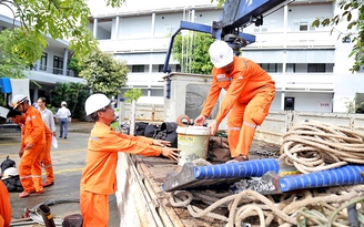 PC Đà Nẵng xuất quân hỗ trợ PC Quảng Trị khắc phục hậu quả bão số 10