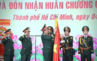 Bộ Tư lệnh TP.HCM được tặng thưởng Huân chương Quân công hạng ba