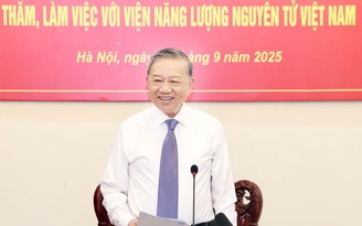 Tổng Bí thư: Xây dựng điện hạt nhân phải an toàn tuyệt đối