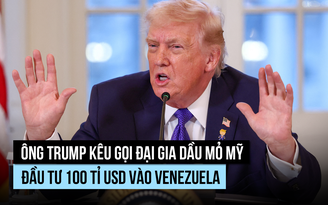 Ông Trump kêu gọi, đại gia dầu mỏ Mỹ chưa mặn mà đổ tiền vào Venezuela