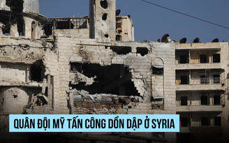 Mỹ ồ ạt không kích Syria để đáp trả IS