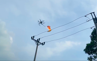 EVNNPC giới thiệu UAV bảo vệ an toàn lưới điện miền Bắc