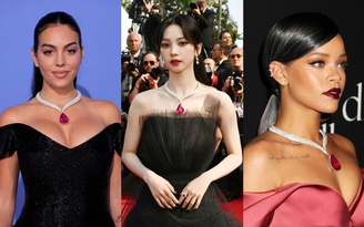 Màn 'đụng hàng' trang sức triệu đô của Rihanna, Karina (aespa) và bạn gái Ronaldo