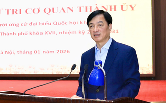 Giới thiệu Bí thư Hà Nội Nguyễn Duy Ngọc ứng cử đại biểu Quốc hội khóa XVI