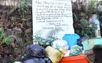 Lâm Đồng: Rác sinh hoạt dọc quốc lộ 20 gây ô nhiễm