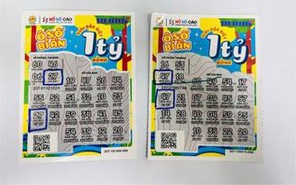 May mắn kép: Đại lý đổi 2 tờ xổ số cào TP.HCM trúng độc đắc cùng lúc
