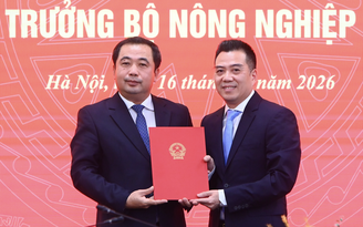 Ông Đặng Ngọc Điệp làm Thứ trưởng Bộ NN-MT