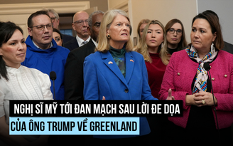 Nghị sĩ Mỹ tới Đan Mạch sau lời đe dọa của ông Trump về Greenland