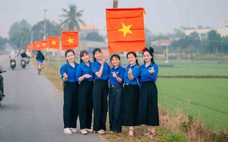 Người trẻ làm mới diện mạo xã, phường chào đón Đại hội Đảng