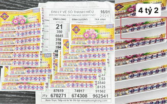 Cây vé trúng 4,2 tỉ xổ số miền Nam xuất hiện, hàng loạt khách nhận tiền mặt