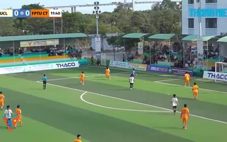 Highlight Trường ĐH Cửu Long (UCL) 2-0 Trường ĐH FPT Cần Thơ (FPTU): Hiệp 2 bứt phá