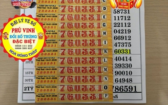 14 tờ trúng xổ số miền Nam ngày 19 tháng 1 đài TP.HCM, khách nhận chuyển khoản