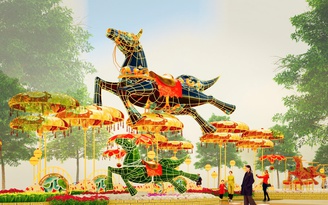 Đường hoa Nguyễn Huệ Tết Bính Ngọ mở cửa khi nào?: Hé lộ những linh vật ngựa đặc biệt