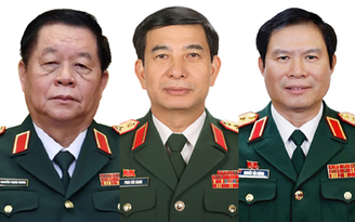3 đại tướng quân đội tái đắc cử Ủy viên Trung ương Đảng khóa XIV