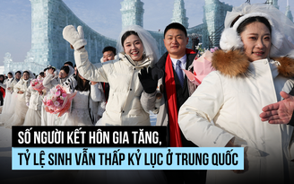 Số người kết hôn gia tăng, Trung Quốc nỗ lực cải thiện tỷ lệ sinh thấp kỷ lục