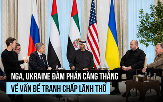 Căng thẳng đàm phán Nga-Ukraine về vấn đề lãnh thổ