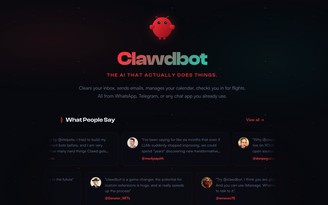 Trợ lý AI Clawdbot đang gây sốt Thung lũng Silicon