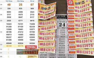 Lộ diện sớm nhiều vé trúng xổ số miền Nam ngày 4 tháng 1 đài Đà Lạt