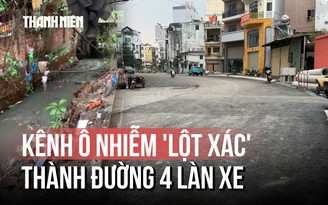 Kênh ô nhiễm gần sân bay Tân Sơn Nhất sắp thành tuyến đường mới