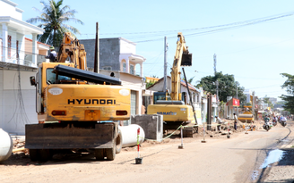 Thi công đường ven biển Lâm Đồng ì ạch, khó về đích trước Tết 2026