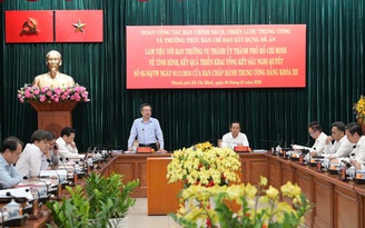 TP.HCM tập trung vận dụng các chính sách mới để tăng trưởng 2 con số