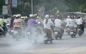 Quy định 4 mức giới hạn khí thải xe máy, mô tô có hiệu lực từ 30.6