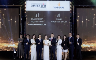 Vinpearl là doanh nghiệp lớn được người lao động yêu thích nhất 2026
