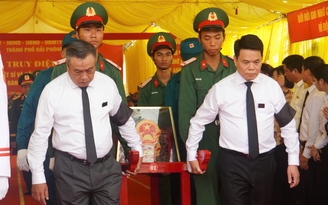 Hải Phòng an táng 56 hài cốt liệt sĩ, đồng bào tử nạn sau hơn 70 năm