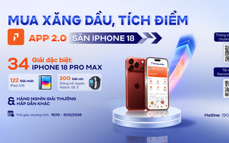 Mua xăng dầu, tích điểm trên app Petrolimex 2.0, săn iPhone 18 Mua xăng dầu, tích điểm trên app Petrolimex 2.0, săn iPhone 18