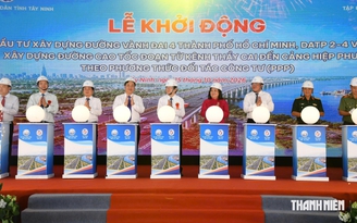 Tây Ninh khởi động Vành đai 4 TP.HCM, vốn hơn 43.000 tỉ đồng