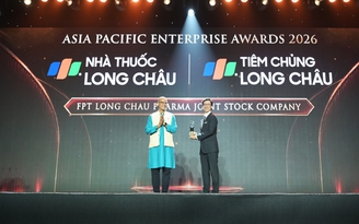 Long Châu liên tiếp được vinh danh Doanh nghiệp xuất sắc Châu Á tại APEA 2026 Long Châu liên tiếp được vinh danh Doanh nghiệp xuất sắc Châu Á tại APEA 2026