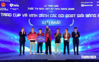 Học viện Công nghệ Bưu chính Viễn thông vô địch cuộc thi Sinh viên An ninh mạng 2026