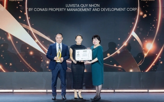 Luvista Quy Nhơn - Phát triển bởi CONASI nhận giải kép tại PropertyGuru Vietnam Property Awards 2026 Luvista Quy Nhơn - Phát triển bởi CONASI nhận giải kép tại PropertyGuru Vietnam Property Awards 2026