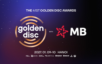 MB là Nhà tài trợ Danh xưng của Golden Disc Awards lần thứ 41 tại Việt Nam