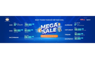 NAPAS tung chuỗi ưu đãi hoàn tiền, giảm giá nhân Ngày Thanh toán số Việt Nam