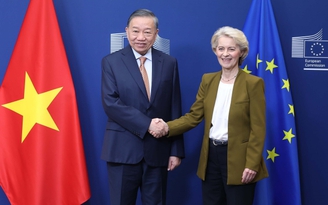 Tổng Bí thư, Chủ tịch nước Tô Lâm gặp Chủ tịch EC Ursula von der Leyen