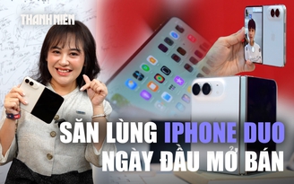 Chi trăm triệu mua iPhone Duo: Khan hiếm kỷ lục, khách háo hức chờ nhận máy