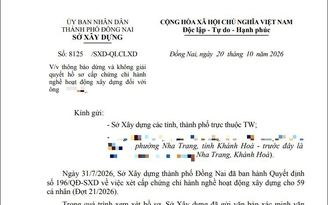 Phát hiện nhiều cá nhân giả mạo giấy tờ xin cấp chứng chỉ hành nghề