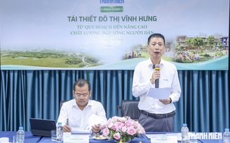 Tái thiết Vĩnh Hưng thành đô thị kiểu mẫu