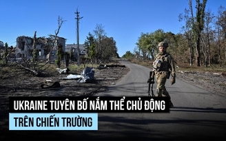 Ukraine tuyên bố giành chủ động trong xung đột với Nga