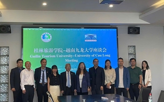Trường ĐH Cửu Long mở rộng hợp tác với các trường ĐH tại Trung Quốc