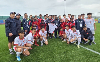 U.15 Việt Nam đánh bại Cuba: Vào bán kết World Cup, đấu chủ nhà Azerbaijan U.15 Việt Nam đánh bại Cuba: Vào bán kết World Cup, đấu chủ nhà Azerbaijan