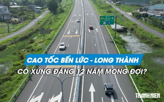 Cao tốc Bến Lức - Long Thành 'cởi' nút thắt giao thương sau 12 năm trông đợi Cao tốc Bến Lức - Long Thành 'cởi' nút thắt giao thương sau 12 năm trông đợi